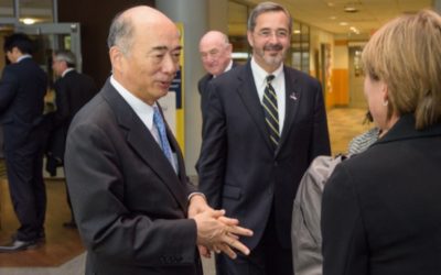Japanese Ambassador Welcome
